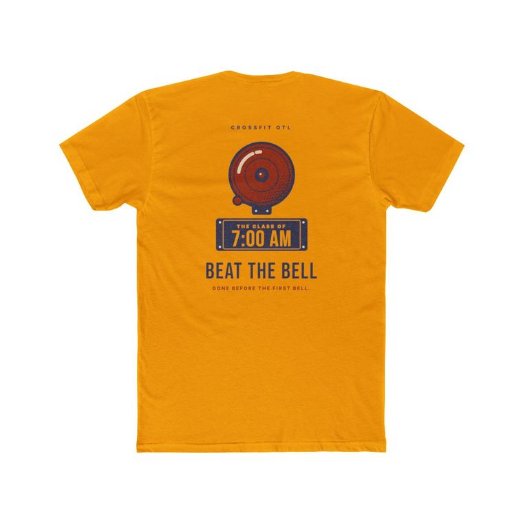 Beat The Bell tee, back view